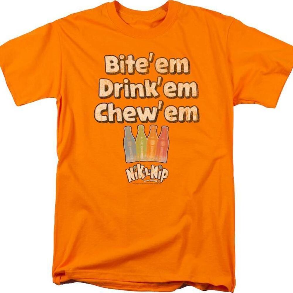 Bite Em Drink Em Chew Em Niklnip Tshirt